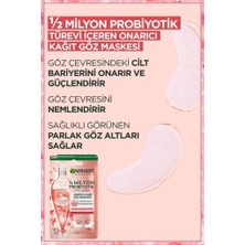 Garnier 1/2 Milyon Probiyotik Türevi Içeren Onarıcı Kağıt Göz Maskesi 3'lü Set