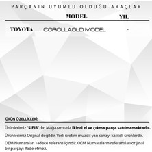 DNC Auto Part Toyota Corolla Airbag Şeridi 8 Pin Eski Model