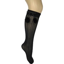 Secret Moda Peri Ponpon Aksesuarlı Çocuk Dizaltı Çorap 2 5 Yaş