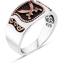 Amberkan Zülfikar Kılıçlı Erkek Yüzük