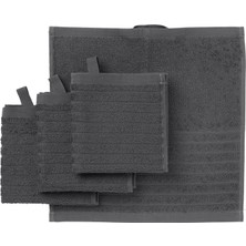 Hobiceyiz El Havlusu, Koyu Gri, 30X30 Cm, Vagsjön