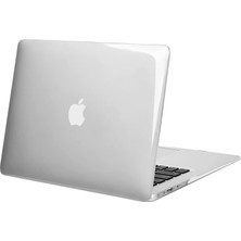 Z-Mobile MacBook Air 13 A1466 A1369 2010 2017 Uyumlu Kılıf Kapak Şeffaf Parlak Koruyucu Kılıf