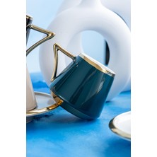 Acar Ella 6 Kişilik Kahve Fincanı Takımı - 90 ml