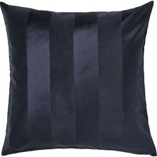 Hobiceyiz Kırlent Kılıfı, Koyu Mavi, 50X50 Cm, Pıpranka