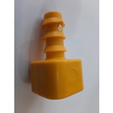 MH Kare Boru Girişi Düz 22X22X16 mm (4 Adet)