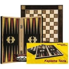 Eser Ahşap Kaplama Tavla (44X44)
