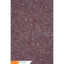 Ventrawall - Ipek Sıva | Canlı Sıva | Isı Ve Ses Yalıtımlı Sıva | Kırmızı - Siyah | BL03 - 1,5 Kg | 5m²