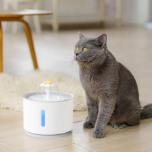 Dunk LED Elektrikli USB ile Otomatik Pet Kedi Su Çeşmesi (Yurt Dışından)