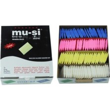 Mu-şi Buhar Ile Uçan Çizgi Taşı Renkli 100 Adet