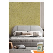 Ventrawall - Ipek Sıva | Canlı Sıva | Isı Ve Ses Yalıtımlı Sıva | %100 Pamuk | Kahve Sarı |BR09-1,5kg | 5 M2