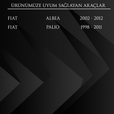 DNC Auto Part Fiat Albea, Palio Için Cam Düğme Kapağı