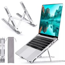 Upway 6 Ayarlanabilir Kademeli Masaüstü Alüminyum Ergonomik Kaydırmaz Macbook Notebook Standı