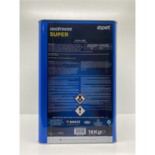 Opet Super Mavi Antifriz (Konsantre) 16 kg 2022 Üretim Opet