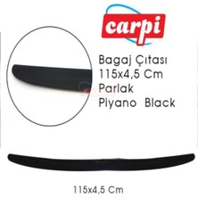 Carub Carpi Megane 2 Bagaj Üstü Spoiler 120 cm Bagaj Çıtası Piano Black