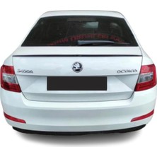 Otowinn Skoda Octavia Uyumlu Bagaj Üstü Spoiler Piano Black