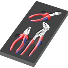 Wera 9780 Knipex Kombine Pense Yan Keski Cobra Fort Pense Seti 05150180001
