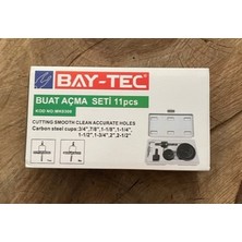 Bay Tec Baytec 11PARÇA Panç Buat Seti Ahşap Delici Set Alçıpan Delme Seti