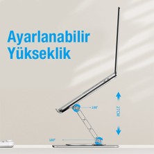 S1 Pro Dell Precision Serisi 15 Inç Uyumlu Yüksek Ayarlı Notebook Altlığı Yükseltici Dönen Stand