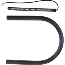 Blesiya Cafe Racer Frame Hoop Uç Koltuk Döngüsü ve LED Kuyruk Işığı 7/8 '' Tüp Düz 210MM (Yurt Dışından)