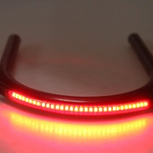 Blesiya Cafe Racer Frame Hoop Uç Koltuk Döngüsü ve LED Kuyruk Işığı 7/8 '' Tüp Düz 210MM (Yurt Dışından)