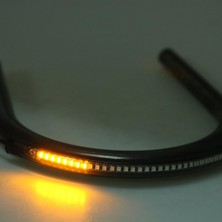 Blesiya Cafe Racer Frame Hoop Uç Koltuk Döngüsü ve LED Kuyruk Işığı 7/8 '' Tüp Düz 210MM (Yurt Dışından)