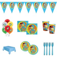 Kikajoy Kral Şakir Doğum Günü Parti Seti 16 Kişilik