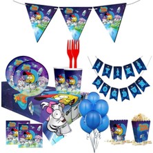 Kikajoy Kral Şakir Uzayda Parti Seti 8 Kişilik