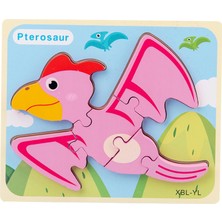 Ahşap Eğitim Oyuncak Dinozor Bulma Bebek Handheld Jigsaw Puzzles Style6 (Yurt Dışından)