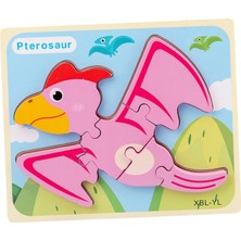 Ahşap Eğitim Oyuncak Dinozor Bulma Bebek Handheld Jigsaw Puzzles Style6 (Yurt Dışından)