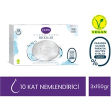 Duru Hydro Pure Micellar 3 Adet Sabun 450Gr