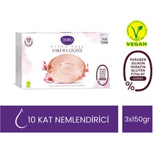 Duru Hydro Pure Sakuraçiçeği 3 Adet Sabun 450Gr