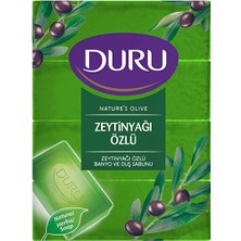 Duru Natural Olive Zeytinyağlı 4 Adet Banyo Sabunu 600Gr