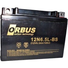 Orbus 12N6,5-BS Motosiklet Aküsü