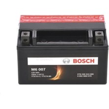 Bosch 6 Ah M6007 YTX7A-BS Motosiklet Aküsü