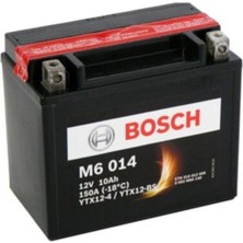 Bosch M6014 Cf Moto 650 Tk YTX12 Bs Motosiklet Akü Bosch YTX12