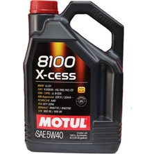 Motul 8100 X-Cess 5W40 4 Lt %100 Sentetik Motor Yağı