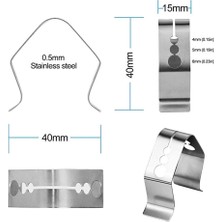 F Fityle Et Barbekü Prob Klipsi Tutucu Universal 3 Delik Tasarımı (Yurt Dışından)