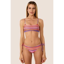 Ayyıldız 40734 Pembe Simli Bikini Takımı
