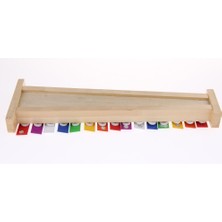 Runto 1 Paket Ksilofon Ses Tuğlası Renkli 15 Tuş (Yurt Dışından)