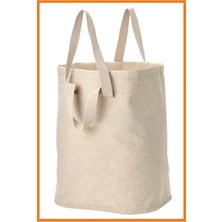 Alony Home Purrpingla Çamaşır Torbası 100 Lt 58 x 47 x 37 cm Bej