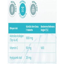 Naturagen Collagen Tip 1-3 Vitamin C 120 Tablet - Hap Kutusu