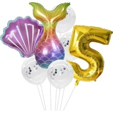Çıtı Pıtı Store Deniz Kızı Balon Set