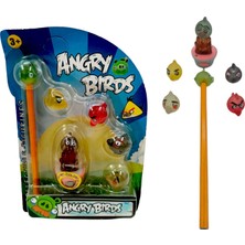 PopŞeker PopŞeker Angry Birds Mini Karakterler ve Kalem Süsleri Angry Birds Oyuncakları