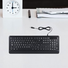 Masaüstü Bilgisayar Düşük Bireyler Için Klavye Dayanıklı Sessiz Standart (Yurt Dışından)