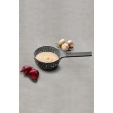 Emsan Perge Döküm Sosluk 16 cm (Kapaksız) Alüminyum Gövde ve Üç Kat Granit Kaplama ile Dayanıklı Tasarım