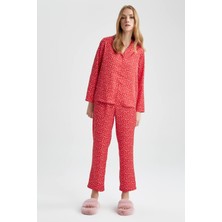 DeFacto Fall in Love Kalp Desenli Pijama Altı Z5322AZ23SP