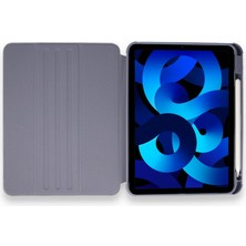 TEKNETSTORE Apple iPad Pro 12.9 Inç 3. 4. 5. 6. Nesil Kılıf Kalem Şarj Bölmeli 360 Dönebilen Case