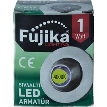 Fujika 1W 220V 4000K Sıva Altı LED Spot