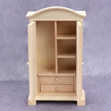 Strade Store Zarif Dollhouse Gardırop Yaşam Sahnesi Oturma Odası Yatak Odası Manzara Malzemeleri (Yurt Dışından)