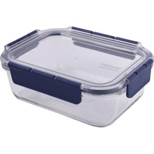 EC Shop Lock And Lock Locknlock Top Class Fırın & Saklama Kabı Dörtgen Kilitli 1.0 Lt Mavi